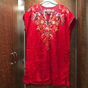 Johnny Was Linen Dress